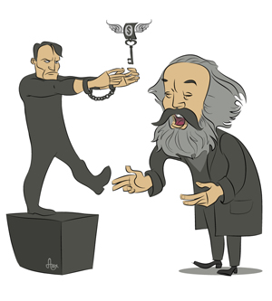 Marx and worker